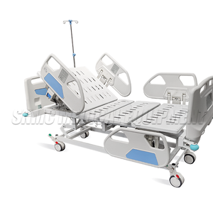 Tempat tidur listrik ICU Premium dengan CPR satu SENTUH & sistem pengaman peredam - Product Image 3