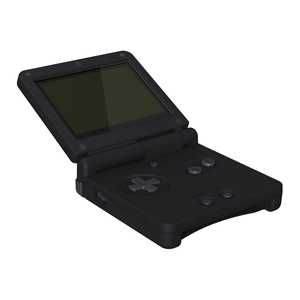 Carcasa Completa de Repuesto Negra y Juego de Botones para Gameboy Advance SP (GBA SP) - Compatible con IPS Actualizado EXtremeRate - Product Image 3
