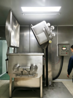 Nouvelle machine à mélanger la viande commerciale, équipement de mélange industriel robuste, acier inoxydable 304, triphasé, 1 an de garantie