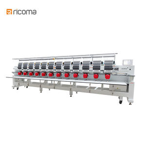 Máquina de bordar de cabeza múltiple <span class=keywords><strong>Ricoma</strong></span> CHT2 de alta velocidad para producción de ropa a granel y fabricación de prendas de vestir a gran escala - Product Image 1