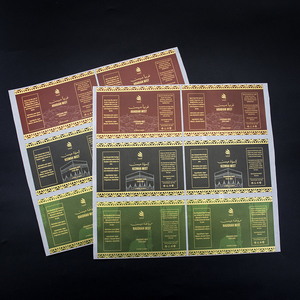 Custom Adhesive Packaging Gold Foil Product Labels <strong>Makers</strong> Printing Bottle Waterproof Cosmetics <strong>Vinyl</strong> logo Label <strong>Stickers</strong> - Product Image 3