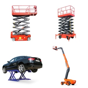 Mesa elevadora Capacidad de 150kg Plataforma elevadora pequeña manual Mesas elevadoras de tijera hidráulica manual 4 a 18m - Product Image 3