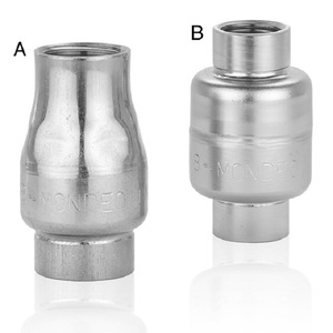 Robinet à bille en acier inoxydable 1/2 pouce avec raccord NPT pour diverses industries - Product Image 2