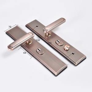 Vendita calda di lusso in acciaio inox <span class=keywords><strong>maniglia</strong></span> della <span class=keywords><strong>porta</strong></span> di sicurezza Villa casa solida <span class=keywords><strong>maniglia</strong></span> della <span class=keywords><strong>porta</strong></span> serratura Design a doppia <span class=keywords><strong>molla</strong></span> di tensione - Product Image 5