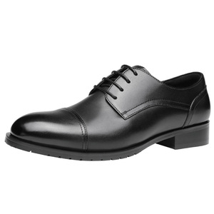 Chaussures habillées en cuir pour hommes Fapalec, à lacets, en cuir de vachette pleine fleur, pour le bureau et les occasions professionnelles - Product Image 5