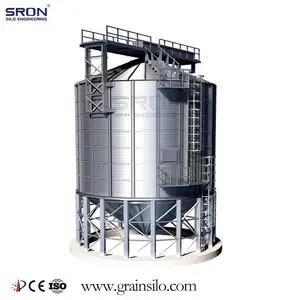 ISO CE Sertifikalı Tohum Depolama Siloları Üreticisi SRON Marka Inşaat çimento silosu