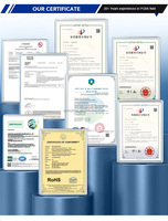 Servicio Integral de Fabricación de PCB y PCBA, Ensamblaje de Circuitos Impresos, PCB de 2 Capas, OEM PCB SMT Flash PCBA