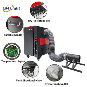 Lm nhà máy mô hình mới DMX/điều khiển từ xa thấp nằm khô máy nước đá 6000W khô Băng sương mù máy cho đám cưới sân khấu bên sự kiện - Product Image 3