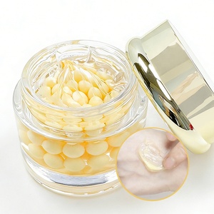 Crème Correctrice Anti-Taches à Perles de Rétinol Jaune et Curcuma Éclaircissante Anti-Âge Hydratant Visage en Capsules Guangdong Normal - Product Image 5