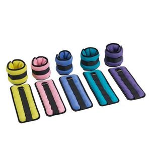 Poids de cheville réglables personnalisables avec logo, en fer et tissu durables, pour la course, le yoga, l'entraînement et le renforcement musculaire – Approvisionnement direct usine - Product Image 2