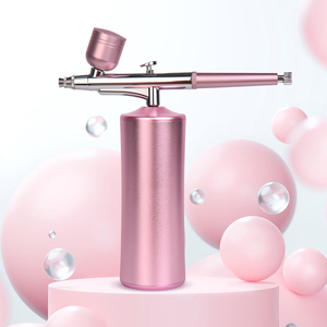 Pistolet à air comprimé sans fil rechargeable pour nail art, kit portable à double action pour la peinture et le maquillage des ongles - Product Image 2