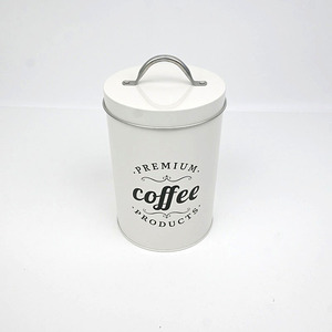 Ready Stock Round <b>Tin</b> Can With Handle Tea Coffee Sugar <b>Storage</b> Canister Set Food Grade Metal <b>Tin</b> Jar For Kitchen Pantry Organize - Product Image 2