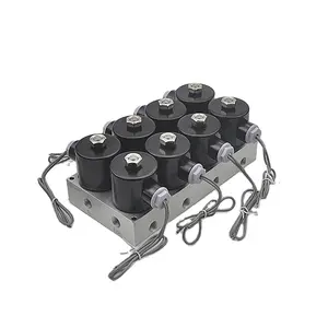 Sıcak satış toptan 12v hava süspansiyon 8 solenoid manifold valfi