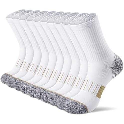 ถุงเท้าลูกเรือสีขาว5คู่