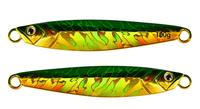 Leurre métallique lumineux OEM pour pêche en mer, leurre dur artificiel imprimé, coulant longue distance, 40g/60g, sans hameçons