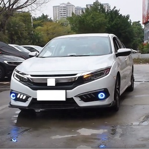 ไฟหน้า LED สำหรับรถยนต์ฮอนด้า ซีวิค เจนเนอเรชั่น 10 ปี 2016-2021 รุ่น FK Type R JDM พร้อมไฟเลี้ยวแบบไดนามิก ไฟสูง และไฟ DRL - Product Image 2
