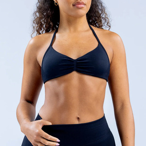 <span class=keywords><strong>Conjunto</strong></span> de Yoga sin Costuras de Venta Caliente, Ligero, de Compresión, de Color Sólido, de Secado Rápido, con Sujetador Deportivo y Pantalones Cortos Elásticos <span class=keywords><strong>para</strong></span> Fitness - Product Image 6