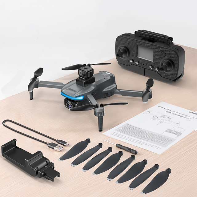 L105 Pro GPS 4K Camera Drone Smart Aircraft 25W Brushless Motor 90 Angle Camera Self-stabilizing Laser Obstacle Avoidance Wifi