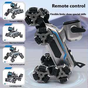 Kit Robot RC Électrique Dansant avec Câble USB, Voiture Grimpante à Huit Roues, Télécommande, Jouets Éducatifs pour Chiens - Product Image 3