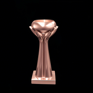 Macetas de Flores de Latón Vintage, Jardinera de Metal Antigua, Florero Clásico para Decoración de Jardín y Patio, Maceta Grande para Exteriores - Product Image 4