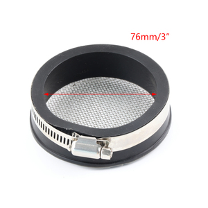 Nouvelle protection universelle pour filtre à air turbo 76 mm/102 mm pour adaptateur d'admission d'air de moto AOSU OAP004 - Product Image 5