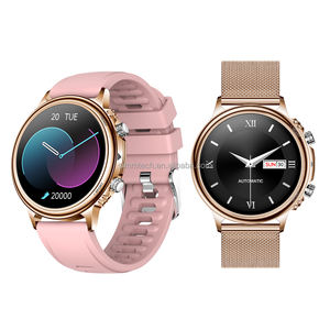 Montre intelligente ronde Ultra haute résolution pour femmes avec surveillance de la période, surveillance de l'ovulation et du sommeil - Product Image 3