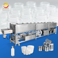 ORME Stérilisateur automatique pour le nettoyage des canettes en aluminium et des bocaux, machine à laver les bouteilles en verre