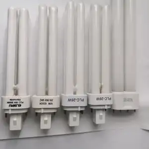 Lampe à économie d'énergie PLC 4 broches G24D G24D-3 26W lampe à Tube Fluorescent compacte