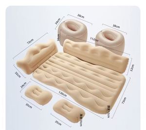 Cama Inflable Moderna de PVC Plegable y Colchoneta para Dormir, para Asiento Trasero de SUV, para Uso en Campamentos y Viajes Familiares - Product Image 4