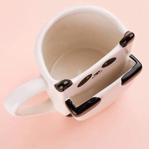 <span class=keywords><strong>Mug</strong></span> à café en céramique Panda <span class=keywords><strong>Hug</strong></span> avec poche pour biscuits ou gâteaux - Product Image 4
