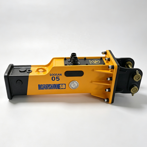 Type de boîtier SB05 pour brise-roche hydraulique pour la construction et l'exploitation minière, pour excavatrices de 0,8 à 2,5 tonnes, poids 90 kg, moteur durable, burin - Product Image 1