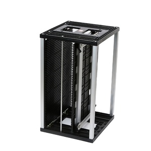 Soporte ajustable de aleación de aluminio, base de plástico para almacenamiento de revistas, ajuste de engranaje, PCB, ESD, 3W-9805301B2 - Product Image 1