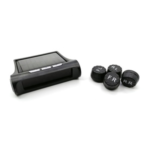 타이어 압력 감시 체계 TPMS 태양 에너지 4 개의 내부 감지기를 가진 무선 차 경보망 LCD 디스플레이 - Product Image 4