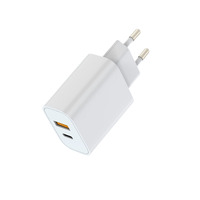 Vente chaude prix usine 20W A + C chargeur rapide prise USB C PD 3.0 secteur US EU UK Type C adaptateur secteur de charge murale