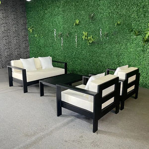 <span class=keywords><strong>Canapé</strong></span> de patio en aluminium KD, ensemble moderne de salon extérieur de hôtel, en coupe - Product Image 3