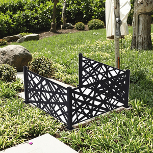 <span class=keywords><strong>Pantalla</strong></span> de metal cortada con láser <span class=keywords><strong>para</strong></span> jardín y patio trasero Paneles de valla de privacidad decorativos como enrejado y gabinetes - Product Image 3