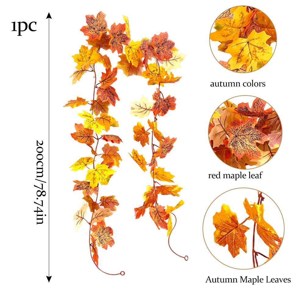 Têtes 2m26 - Vignes d'érable d'automne