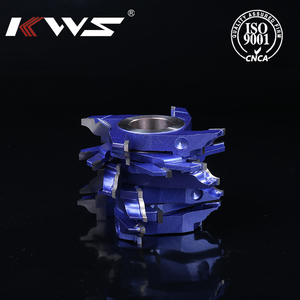 Pemotong Profil Papan Kayu KWS Custom untuk Mesin Penggiling Vertikal Spindle Moulder Shaper <span class=keywords><strong>Cutter</strong></span> Head Mesin Pertukangan Kayu - Product Image 2