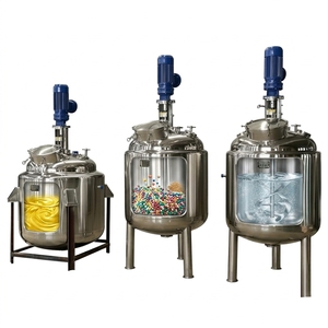Grande Reattore Multifunzionale a Doppio Strato da 500L in Acciaio Inossidabile con Agitazione a Bassa Velocità, Riscaldamento e Raffreddamento, per Raschiatura e Miscelazione a Parete - Product Image 4