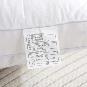 100% katun 233 TC <span class=keywords><strong>Hotel</strong></span> bantal tempat tidur untuk tidur Ratu ukuran turun kualitas alternatif bantal serat mewah Premium - Product Image 4