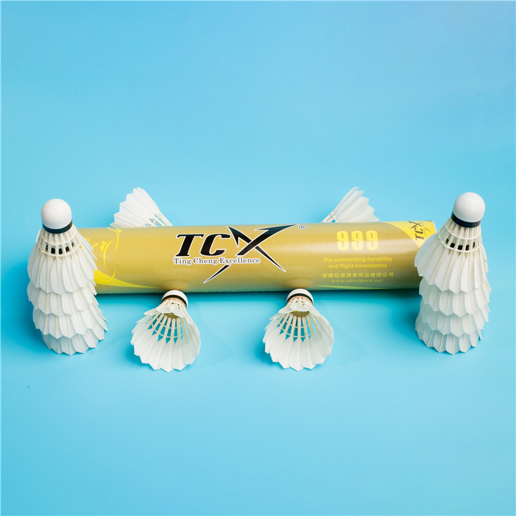 TCX 999 Dynamic Smooth Feedback Badminton Shuttlecock Precise Speed Professional Grade Badminton for Players