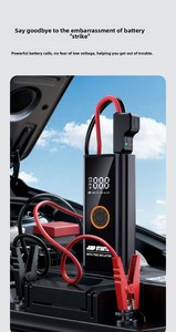 Arrancador <span class=keywords><strong>de</strong></span> Coches <span class=keywords><strong>de</strong></span> 12V con Inflador <span class=keywords><strong>de</strong></span> Neumáticos, 2000A <span class=keywords><strong>de</strong></span> Pico, Batería Portátil, Compresor <span class=keywords><strong>de</strong></span> Aire, 4 en 1, Fuente <span class=keywords><strong>de</strong></span> Alimentación <span class=keywords><strong>de</strong></span> Emergencia - Product Image 6