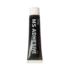 Hot Sale Professional Lower Price Black Packaging Tube Waterproof Paintable Ms Polymer Adhesive Apply To Indoor House