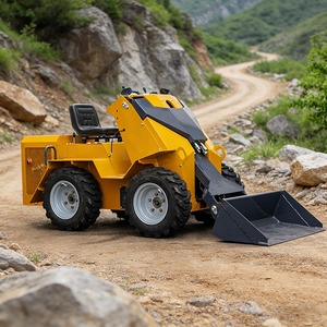 Pengiriman Gratis Huada CE Diesel Mini Wheel <span class=keywords><strong>Loader</strong></span> Produsen Euro5 EPA Kubota Mini Tracked <span class=keywords><strong>Loader</strong></span> Crawler Skid Steer <span class=keywords><strong>Loader</strong></span> - Product Image 1