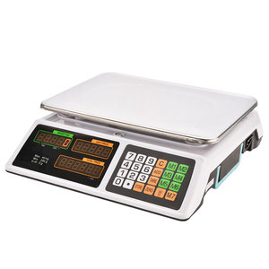 Veidt Wiege ACS-825B Küchen-Elektronische Digitale Preisberechnende Waage 30kg Wiegekapazität Digitale Waage Kleine Waagen - Product Image 5