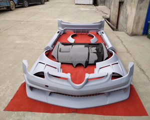 2004-2011 para <span class=keywords><strong>mercedes</strong></span>-<span class=keywords><strong>benz</strong></span> <span class=keywords><strong>SLK</strong></span> R171 Kit de cuerpo ancho nuevo capó parachoques delantero guardabarros faldones laterales parachoques trasero - Product Image 4