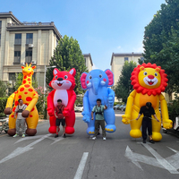 Costume de mascotte gonflable géant de dessin animé, résistant à l'eau et au soleil, certifié CE, directement de l'usine, facile à installer