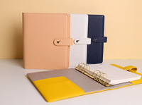 Carnet de notes minimaliste B5 pour réunions de bureau, carnet à feuilles mobiles détachables, carnet d'étudiant avec logo personnalisable
