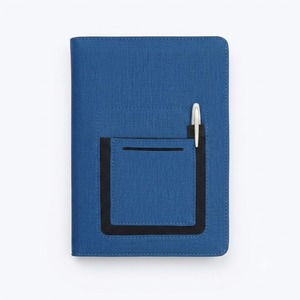 Aurelux Premium PU Leather Case Bound <b>A5</b> <b>Notebook</b> Diary with Pen Holder Pocket Business Planner Gift for Professionals - Product Image 2