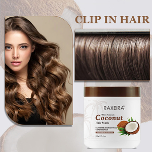 <span class=keywords><strong>Masque</strong></span> capillaire professionnel à la noix de coco avec logo personnalisé pour la réparation des cheveux, hydratant, marque privée, à la <span class=keywords><strong>biotine</strong></span> et à <span class=keywords><strong>l</strong></span>'huile de coco - Product Image 4